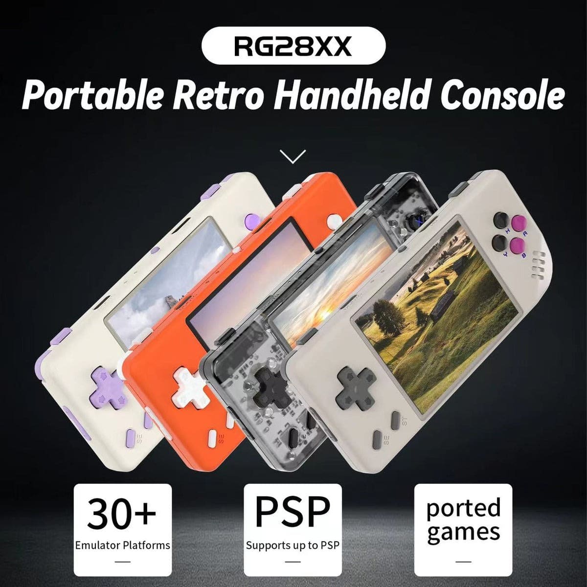 NEW Anbernic RG28XX Handheld Game Console