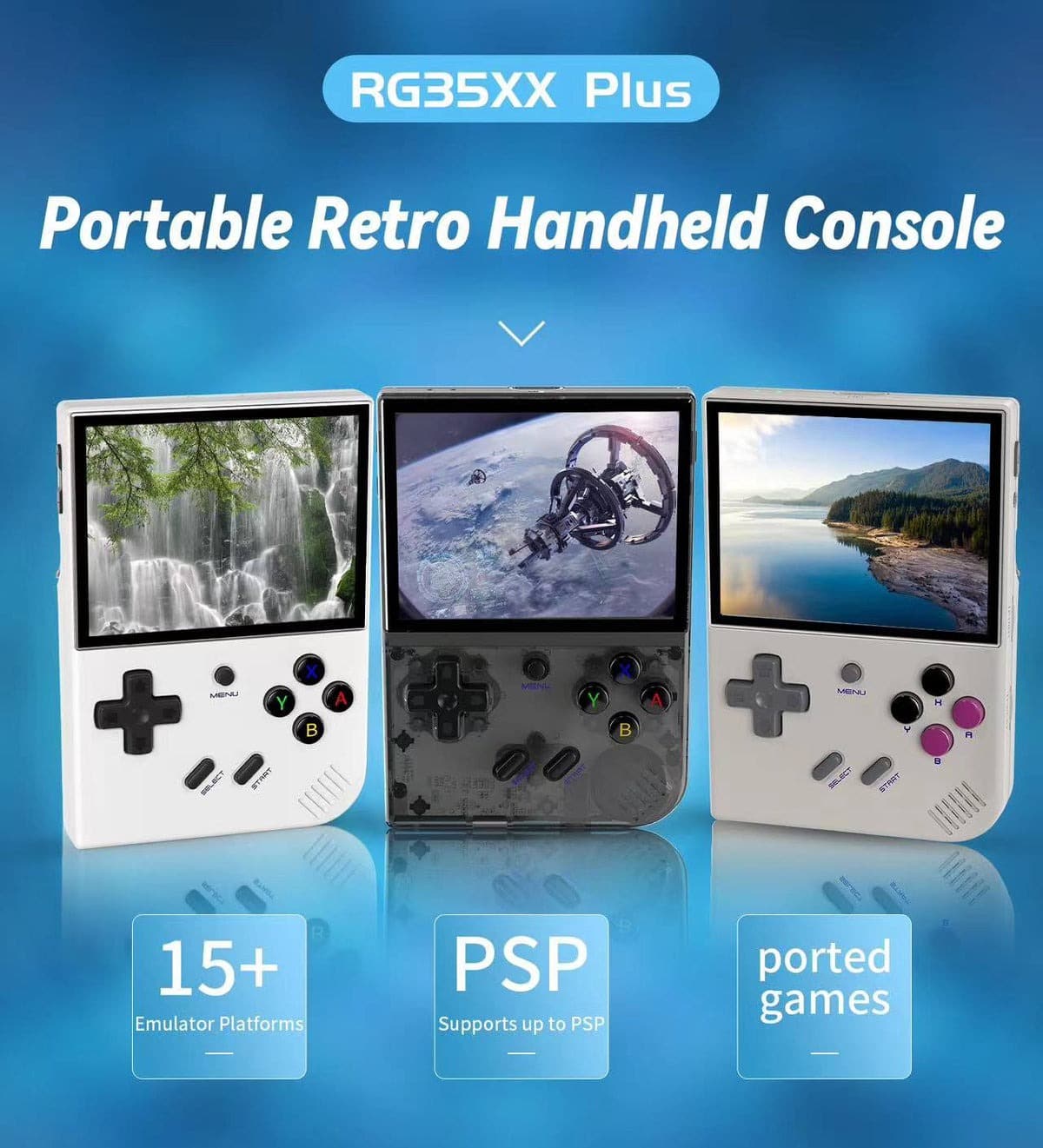 NEW Anbernic RG35XX Plus Handheld Game Console