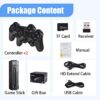 X2 Pro 4K Retro Game Stick HD Home Video Game Console with 2 Wireless Controllers